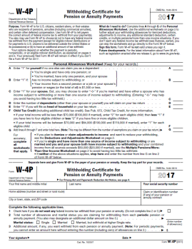 John Hancock Annuities - IRS Form W-4P